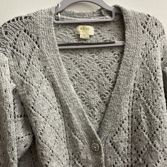 Maeve for Anthropologie grey knit sweater - Picture 8 of 8